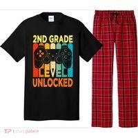 Hello 2nd Grade Level Unlocked Video Game Back To School Pajama Set thumb 0