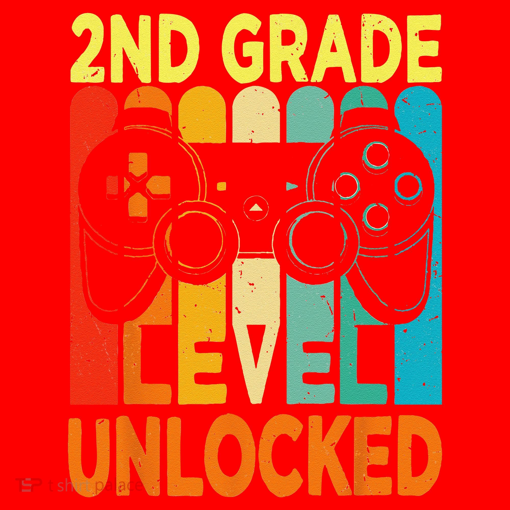 Hello 2nd Grade Level Unlocked Video Game Back To School Santa Hat