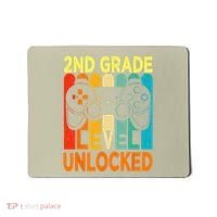 Hello 2nd Grade Level Unlocked Video Game Back To School Mousepad thumb 0