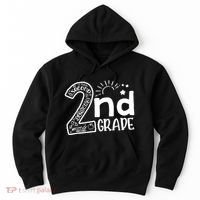 Hello 2nd Grade Teachers Boy And Team Second Grade Hoodie thumb 0