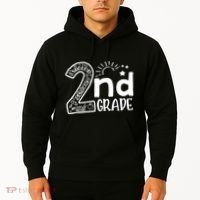 Hello 2nd Grade Teachers Boy And Team Second Grade Hoodie thumb 2