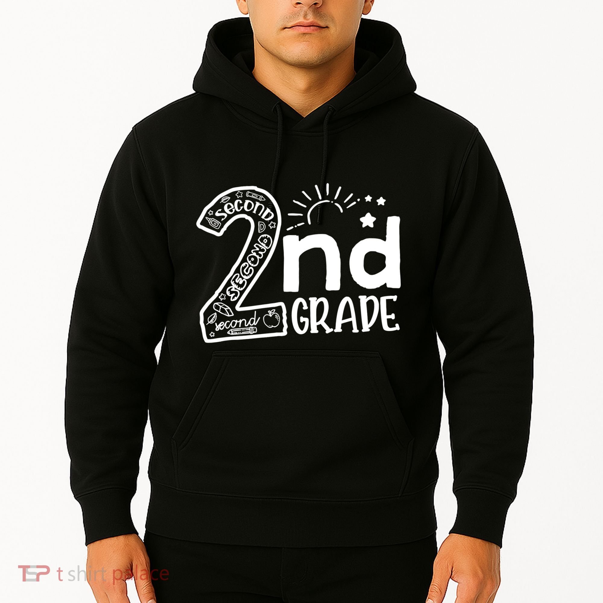 Hello 2nd Grade Teachers Boy And Team Second Grade Hoodie