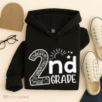 Hello 2nd Grade Teachers Boy And Team Second Grade Hoodie thumb 4
