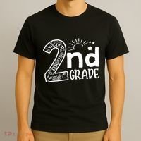 Hello 2nd Grade Teachers Boy And Team Second Grade T-Shirt thumb 3