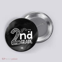 Hello 2nd Grade Teachers Boy And Team Second Grade Button thumb 0
