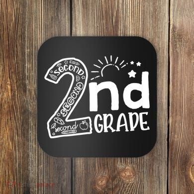 Hello 2nd Grade Teachers Boy And Team Second Grade Coaster