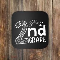 Hello 2nd Grade Teachers Boy And Team Second Grade Coaster thumb 0