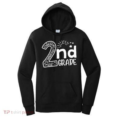 Hello 2nd Grade Teachers Boy And Team Second Grade Women's Hoodie