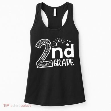Hello 2nd Grade Teachers Boy And Team Second Grade Women's Tank Top