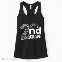 Hello 2nd Grade Teachers Boy And Team Second Grade Women's Tank Top thumb 0