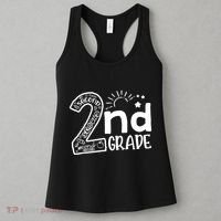 Hello 2nd Grade Teachers Boy And Team Second Grade Women's Tank Top thumb 3