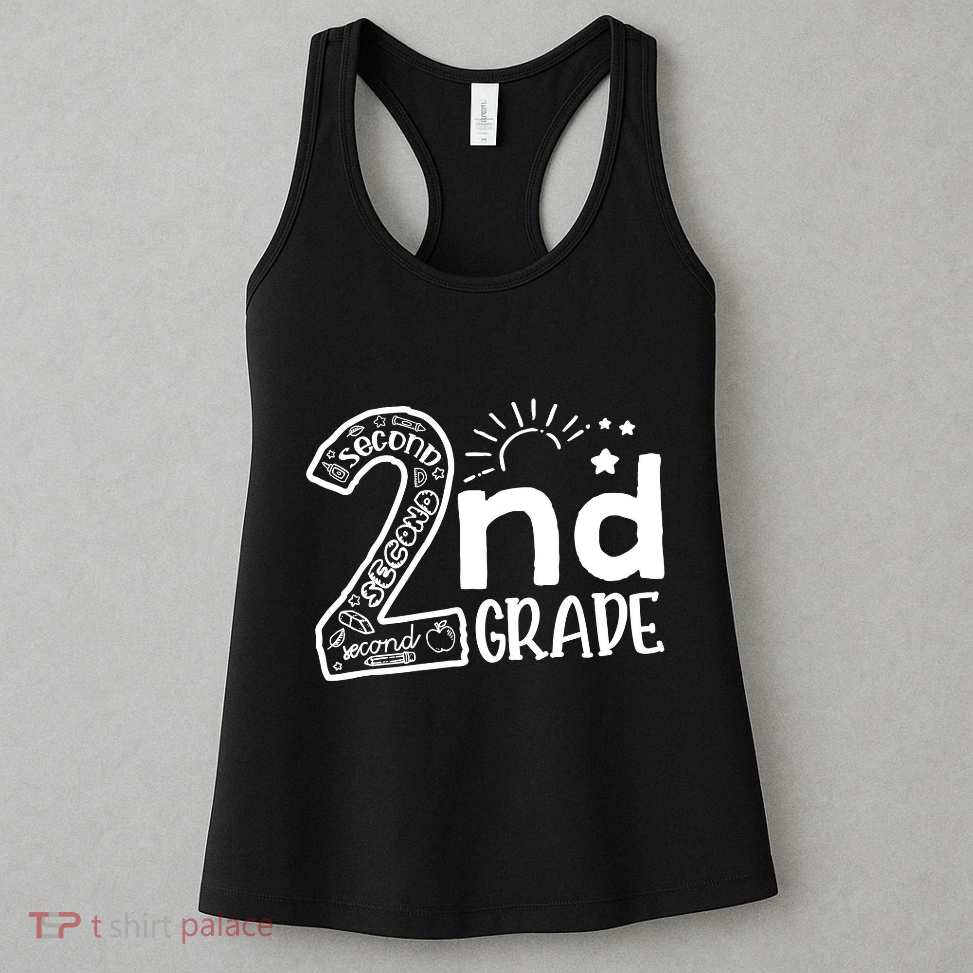 Hello 2nd Grade Teachers Boy And Team Second Grade Women's Tank Top