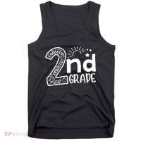 Hello 2nd Grade Teachers Boy And Team Second Grade Tank Top thumb 0