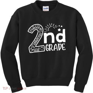 Hello 2nd Grade Teachers Boy And Team Second Grade Kids Sweatshirt