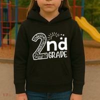 Hello 2nd Grade Teachers Boy And Team Second Grade Kids Hoodie thumb 3
