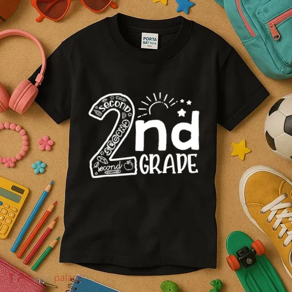 Hello 2nd Grade Teachers Boy And Team Second Grade Kids T-Shirt