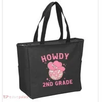 Howdy 2nd Grade Back To School Tote Bag thumb 2