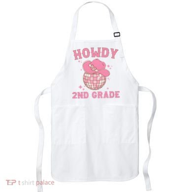 Howdy 2nd Grade Back To School Apron