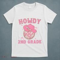 Howdy 2nd Grade Back To School T-Shirt thumb 5