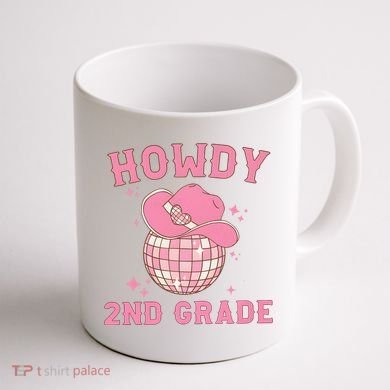 Howdy 2nd Grade Back To School Coffee Mug back