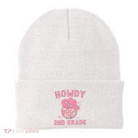 Howdy 2nd Grade Back To School Beanie thumb 0