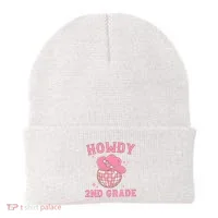 Howdy 2nd Grade Back To School Beanie thumb 0