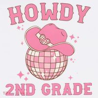 Howdy 2nd Grade Back To School Women's Hoodie thumb 2