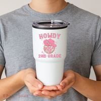 Howdy 2nd Grade Back To School Tumbler thumb 2
