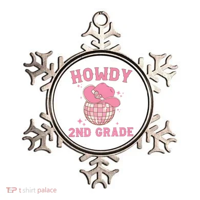 Howdy 2nd Grade Back To School Ornament