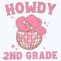 Howdy 2nd Grade Back To School Ornament thumb 1