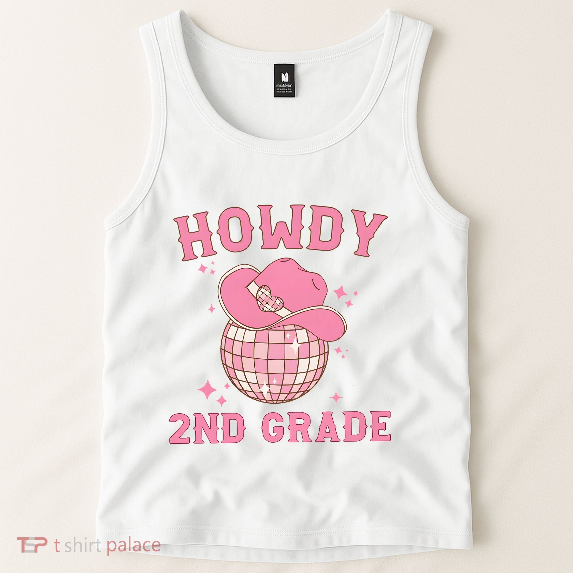 Howdy 2nd Grade Back To School Tank Top