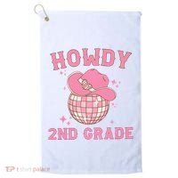 Howdy 2nd Grade Back To School Golf Towel thumb 0
