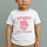 Howdy 2nd Grade Back To School Toddler T-Shirt thumb 2