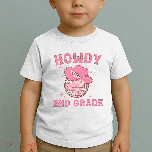 Howdy 2nd Grade Back To School Toddler T-Shirt
