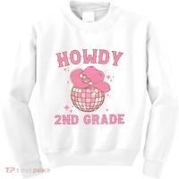Howdy 2nd Grade Back To School Kids Sweatshirt thumb 0
