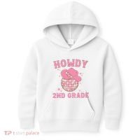 Howdy 2nd Grade Back To School Kids Hoodie thumb 0