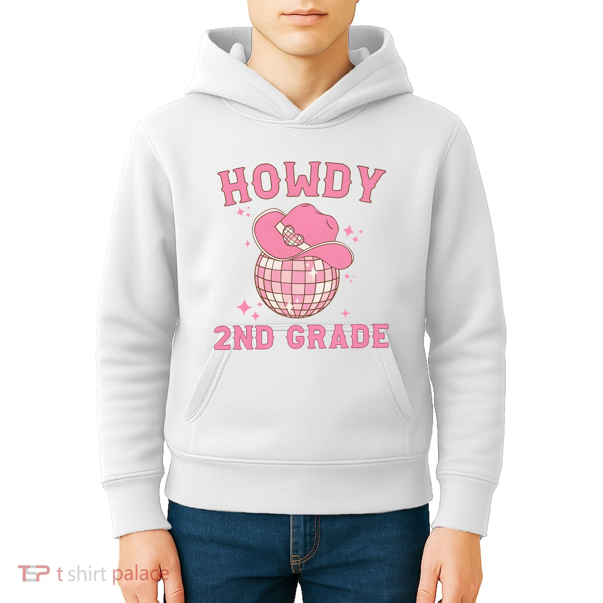 Howdy 2nd Grade Back To School Kids Hoodie