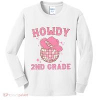 Howdy 2nd Grade Back To School Kids Long Sleeve Shirt thumb 0