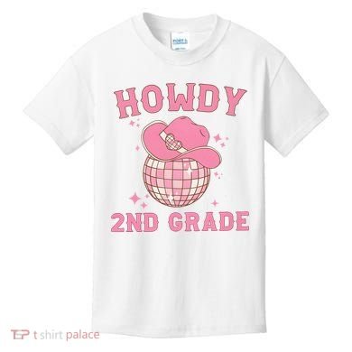 Howdy 2nd Grade Back To School Kids T-Shirt