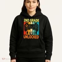 Hello 2nd Grade Level Unlocked Video Game Hoodie thumb 5