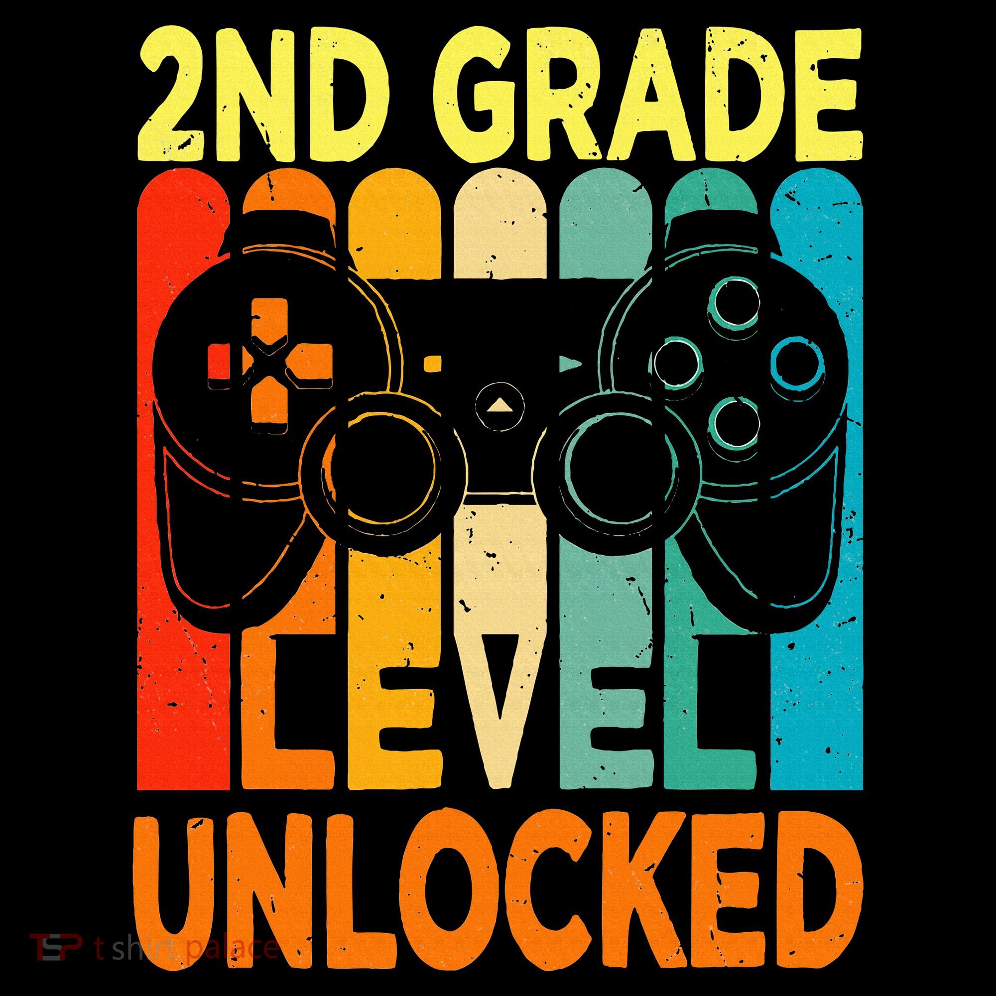 Hello 2nd Grade Level Unlocked Video Game Hoodie
