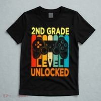 Hello 2nd Grade Level Unlocked Video Game T-Shirt thumb 5