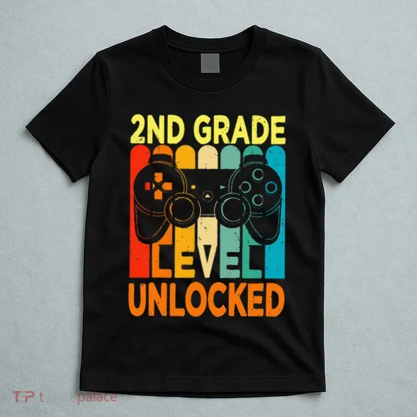 Hello 2nd Grade Level Unlocked Video Game T-Shirt