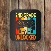 Hello 2nd Grade Level Unlocked Video Game Coaster thumb 0