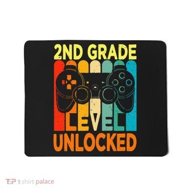 Hello 2nd Grade Level Unlocked Video Game Mousepad
