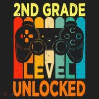 Hello 2nd Grade Level Unlocked Video Game Hat thumb 2