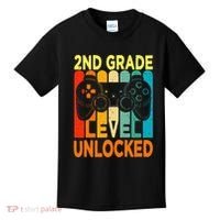 Hello 2nd Grade Level Unlocked Video Game Kids T-Shirt thumb 0