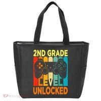 Hello 2nd Grade Level Unlocked Video Game Tote Bag thumb 0