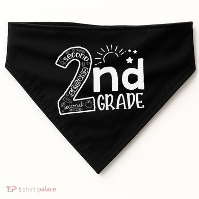 Hello 2nd Grade Teachers And Team Second Grade USA-Made Doggie Bandana