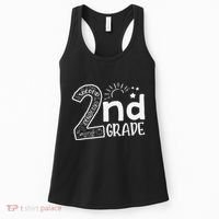 Hello 2nd Grade Teachers And Team Second Grade Women's Tank Top thumb 0